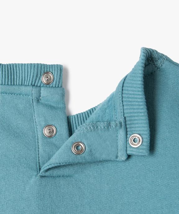 Sweat bébé garçon molletonné (lot de 2) vue3 - GEMO 4G BEBE - GEMO