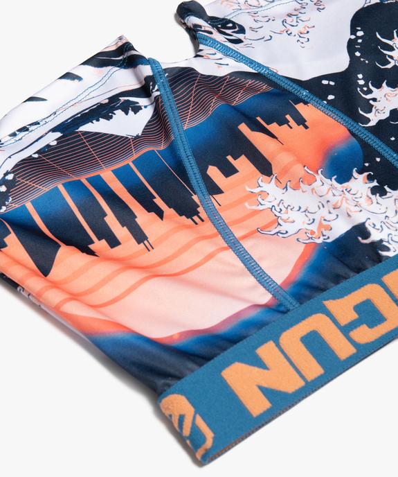 Boxer garçon avec motif urbain - Freegun vue2 - FREEGUN - GEMO