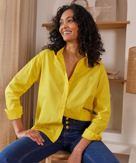Chemise en coton femme - LuluCastagnette vue1 - LULU CASTAGNETT - GEMO