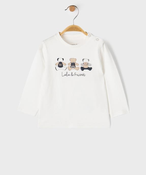 Ensemble 2 pièces chemise + tee-shirt manches longues bébé garçon – LuluCastagnette vue2 - LULUCASTAGNETTE - GEMO