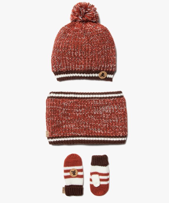 Ensemble bébé garçon accessoires 3 pièces - LuluCastagnette vue1 - LULUCASTAGNETTE - GEMO