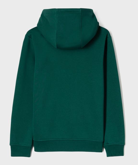 Sweat molletonné à capuche garçon vue3 - GEMO (JUNIOR) - GEMO