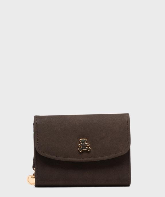 Porte-monnaie à rabat pressionné femme - LuluCastagnette vue2 - LULU CASTAGNETT - GEMO