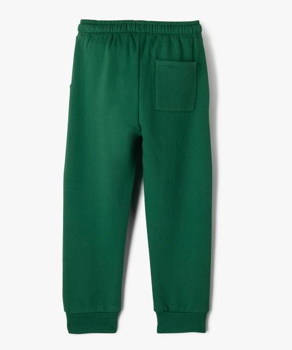 Pantalon de jogging intérieur molletonné garçon - Camps United vue3 - CAMPS GEMO FOR GOOD - GEMO