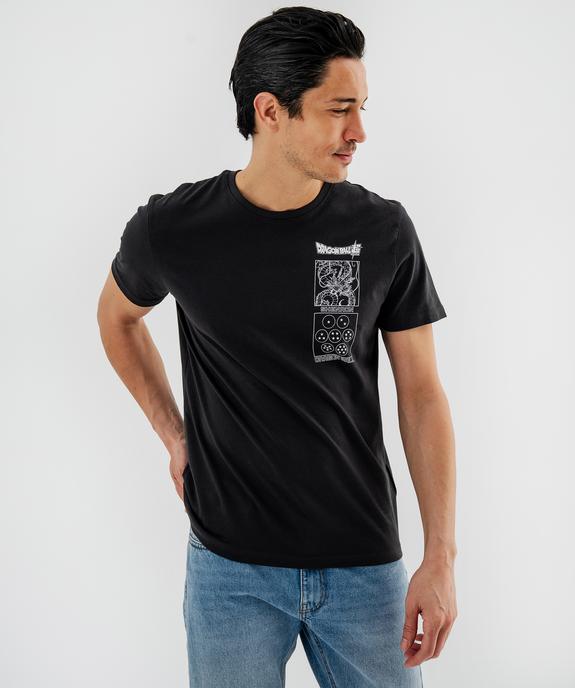 Tee-shirt manches courtes imprimé devant et dos homme - Dragon Ball Super vue1 - DRAGON BALL Z - GEMO