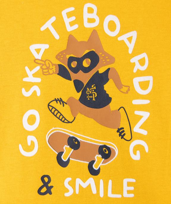 Tee-shirt à manches courtes à motifs bébé garçon vue3 - GEMO(BEBE DEBT) - GEMO