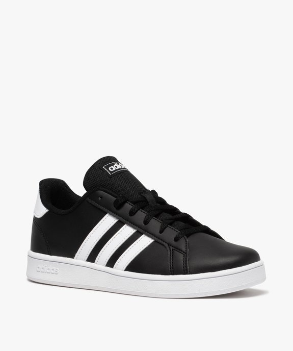Baskets garçon à lacets – Adidas Grand Court vue2 - ADIDAS - GEMO