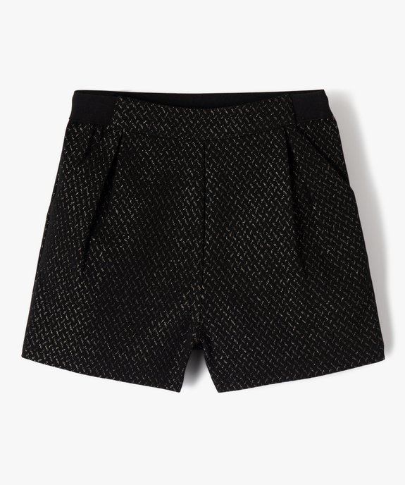 Short pailleté fille avec taille élastique vue1 - GEMO (ENFANT) - GEMO