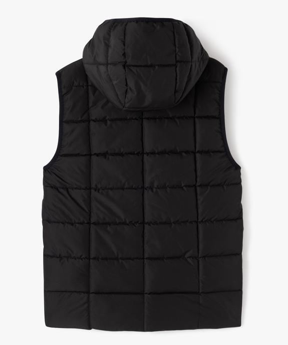 Blouson matelassé sans manches avec capuche garçon vue2 - GEMO 4G GARCON - GEMO