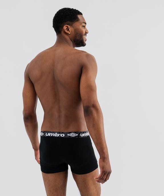 Boxers en coton stretch homme (lot de 3) - Umbro vue6 - UMBRO - GEMO