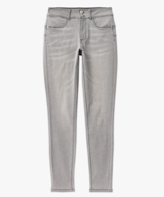 Jean skinny push up taille normale femme vue4 - GEMO(FEMME PAP) - GEMO