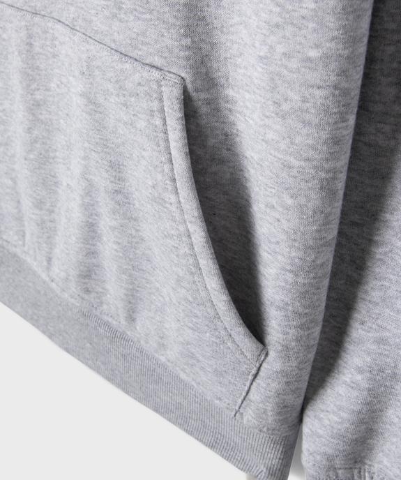 Sweat à capuche en molleton doux garçon vue3 - GEMO 4G GARCON - GEMO