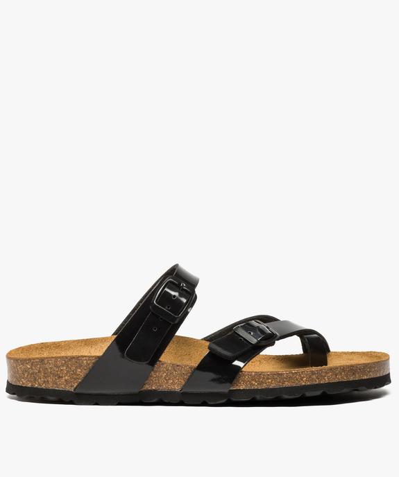 Sandales femme à semelle intérieure anatomique vue1 - GEMO (CASUAL) - GEMO