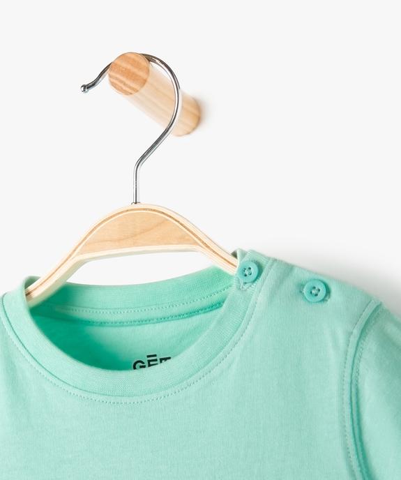 Tee-shirt bébé garçon à message humoristique - GEMO x Les Vilaines filles vue2 - VILAINES FILLES - GEMO