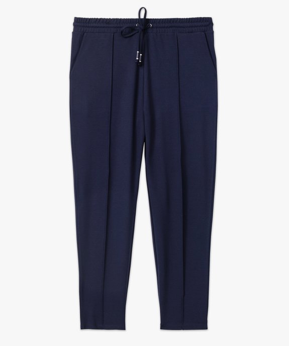 Pantalon femme grande taille avec couture sur l’avant  vue4 - GEMO (G TAILLE) - GEMO
