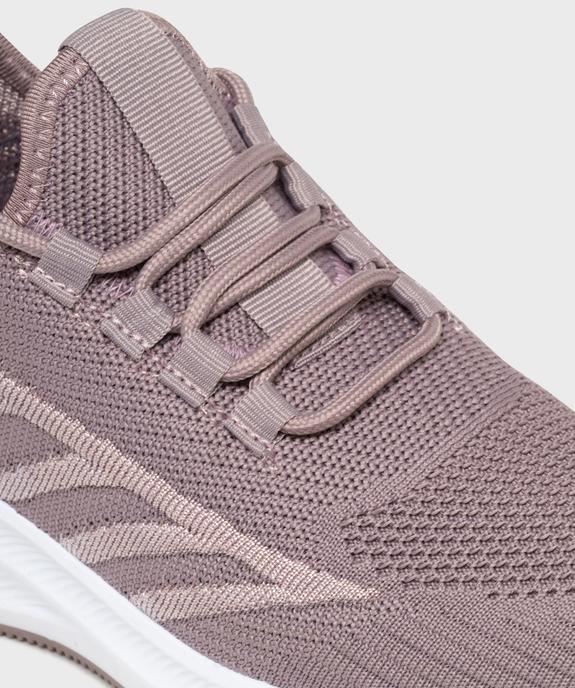 Baskets basses running en mesh à lacets femme - Valentina Baldano vue6 - VALENTINA BALDA - GEMO