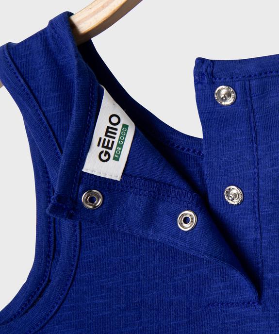 Débardeur évasée avec dentelle sur le buste bébé fille vue3 - GEMO(BEBE DEBT) - GEMO