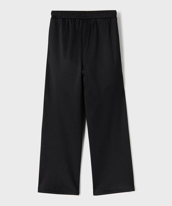 Pantalon de jogging avec petits noeuds sur le côté fille vue4 - GEMO (JUNIOR) - GEMO