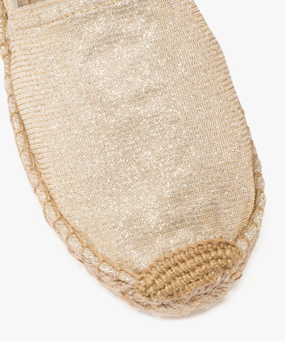 Espadrilles en textile vue6 - GEMO (PLAGE) - GEMO