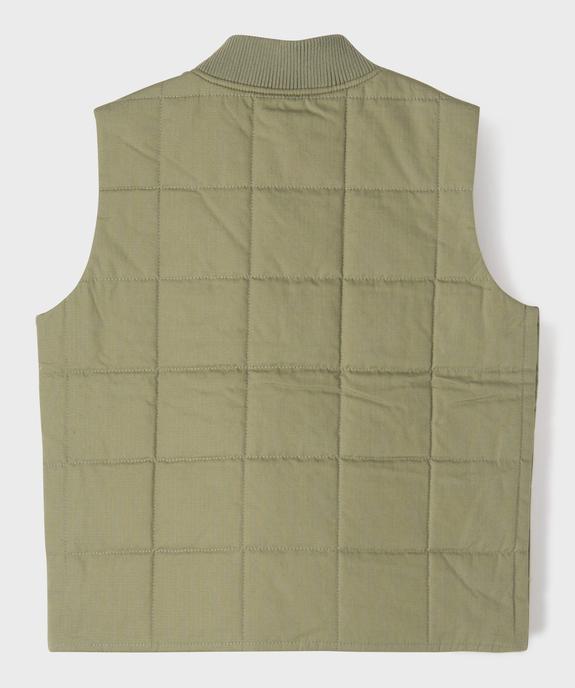 Doudoune sans manches avec poches à rabat garçon vue3 - GEMO (ENFANT) - GEMO