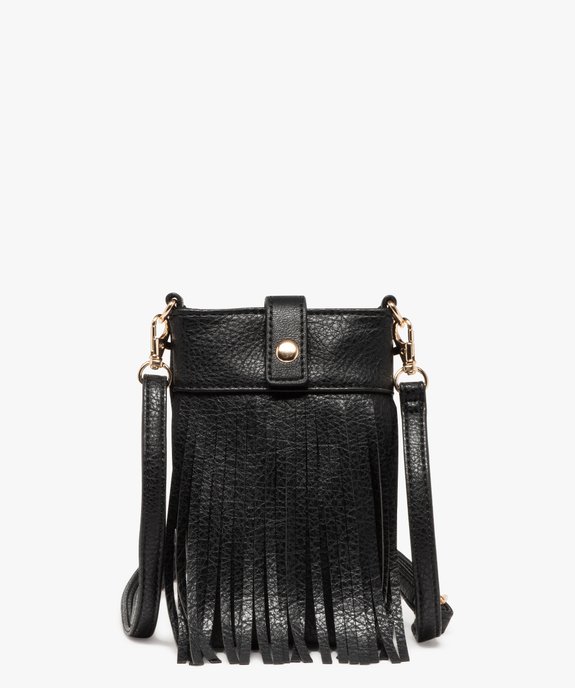 Pochette de téléphone à franges femme vue1 - GEMO (ACCESS) - GEMO