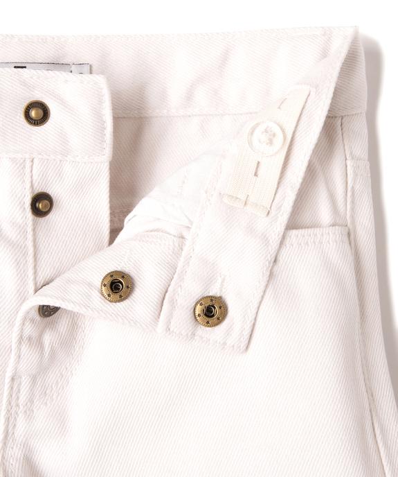 Pantalon large en toile denim colorée fille - GEMO 4G FILLE Pantalon large en toile denim colorée fille vue3 - GEMO 4G FILLE - GEMO