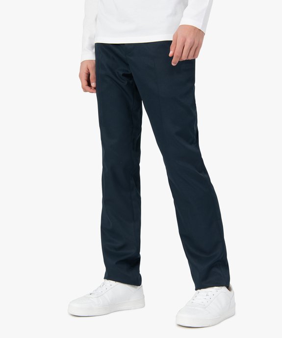 Pantalon de costume homme aux reflets satinés vue1 - GEMO (HOMME) - GEMO