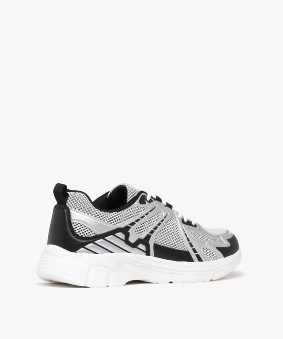 Baskets homme running légères et en mesh  vue4 - ATHLETIC - GEMO