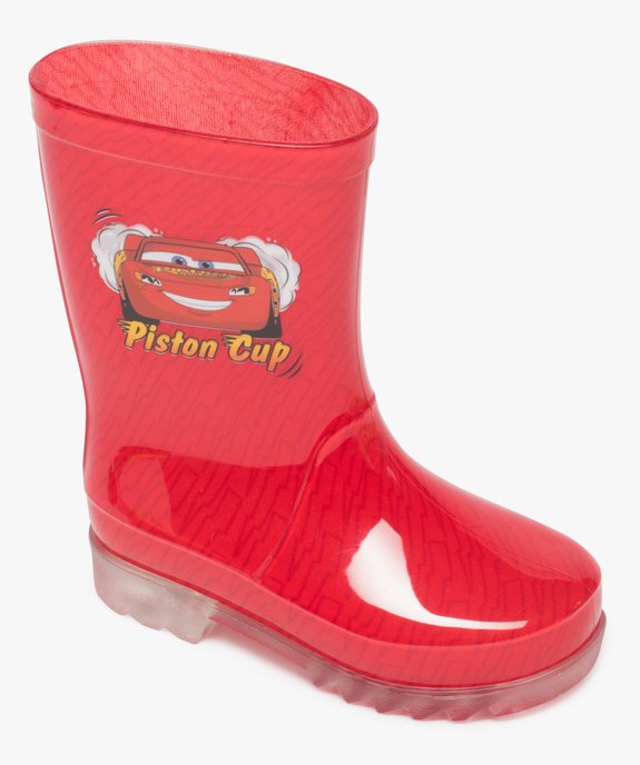 Bottes de pluie garçon avec motif sur la tige – Cars vue5 - CARS - GEMO
