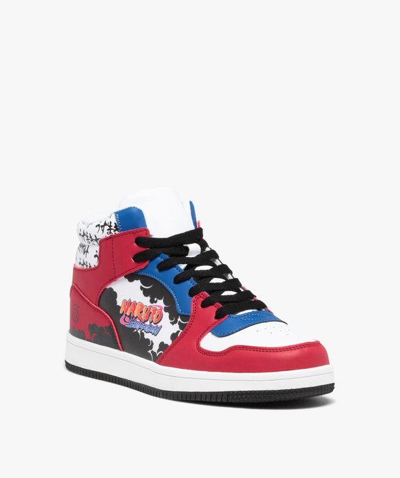 Baskets homme mid-cut à lacets – Naruto vue2 - NARUTO - GEMO