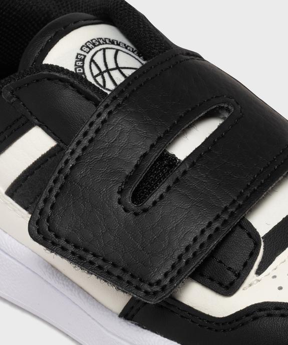 Baskets Rapid Court fermeture scratch garçon - Adidas vue6 - ADIDAS - GEMO
