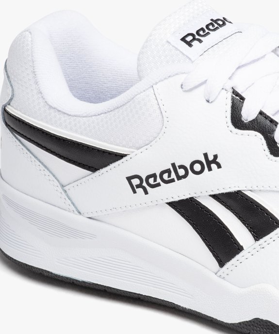Baskets homme low-cut dessus en cuir uni à lacets - Reebok vue6 - REEBOK - GEMO