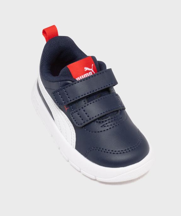 Baskets basses à scratch Courtflex V3 bébé garçon - Puma vue5 - PUMA - GEMO
