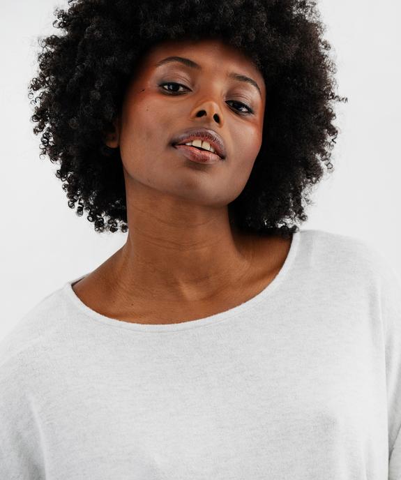 Haut de pyjama à manches chauve-souris femme vue12 - GEMO 4G FEMME - GEMO