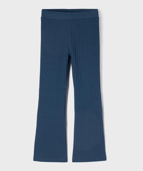 Leggings flare en maille côtelée fille vue1 - GEMO 4G FILLE - GEMO