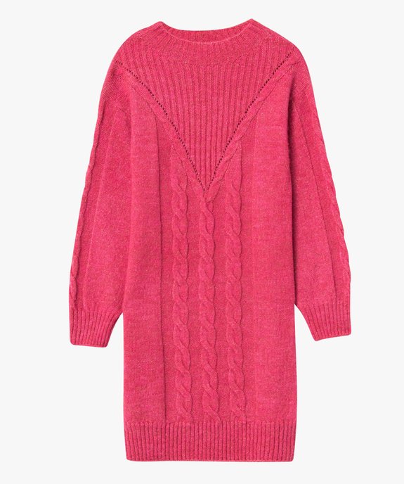 Robe pull femme en maille pailletée  vue4 - GEMO(FEMME PAP) - GEMO