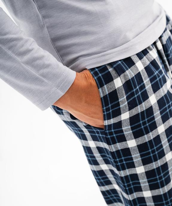 Pantalon de pyjama à carreaux homme - GEMO(HOMWR HOM) Pantalon de pyjama à carreaux homme vue3 - GEMO(HOMWR HOM) - GEMO