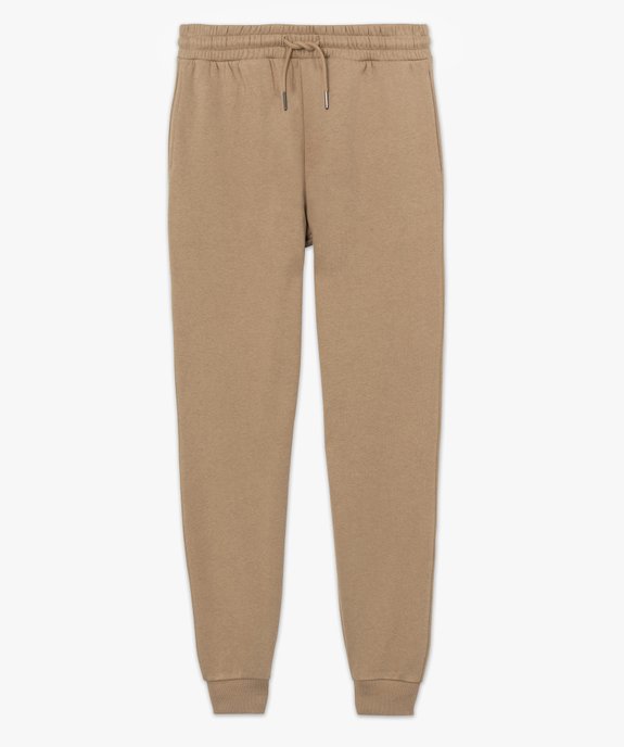 Pantalon de jogging molletonné homme vue4 - GEMO 4G HOMME - GEMO