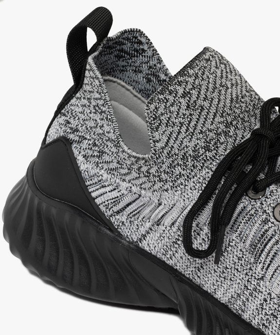 Baskets en mesh à col souple élastique avec semelle épaisse homme vue6 - BOTTESINI - GEMO