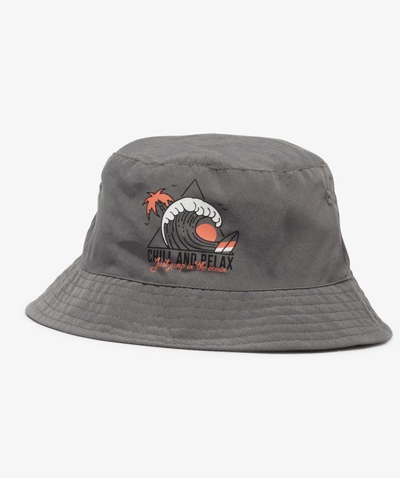 Chapeau garçon forme bob à petit motif vue1 - GEMO (ACCESS) - GEMO