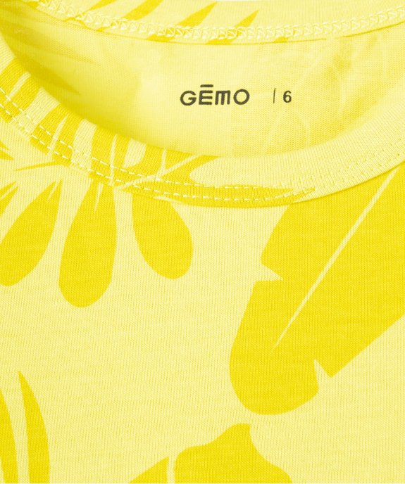 Débardeur garçon imprimé estival vue2 - GEMO (ENFANT) - GEMO