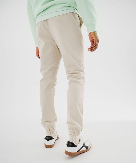 Pantalon jogger homme vue3 - GEMO 4G HOMME - GEMO