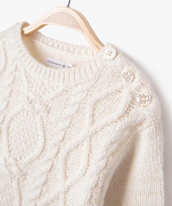 Robe 2 en 1 bébé fille - LuluCastagnette vue3 - LULUCASTAGNETTE - GEMO