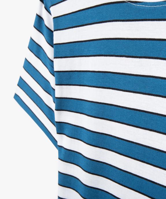 Pyjashort garçon avec haut rayé vue3 - GEMO (JUNIOR) - GEMO