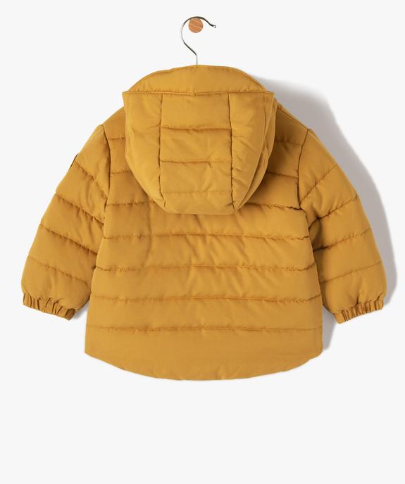 Blouson bébé garçon à capuche et doublure chaude - LuluCastagnette vue4 - LULUCASTAGNETTE - GEMO