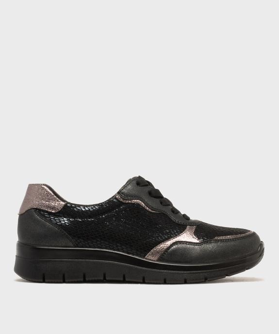 Baskets confort à lacets élastiques et semelle à mémoire de forme femme - g'flex vue1 - G'FLEX - GEMO