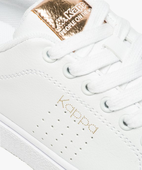 Baskets femme à lacets et détails contrastants - Kappa vue6 - KAPPA - GEMO