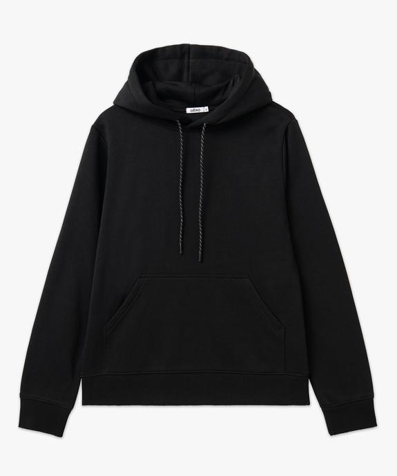 Sweat à capuche intérieur molletonné femme vue4 - GEMO(FEMME PAP) - GEMO