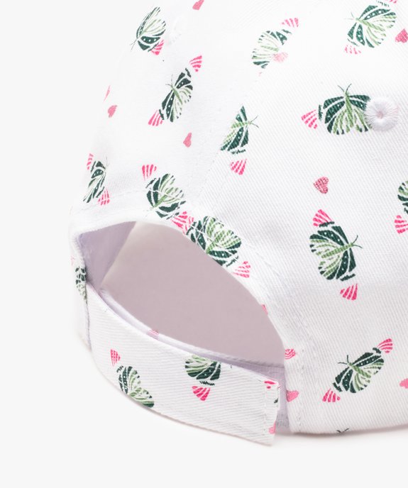 Casquette fille à motifs et visière pailletée vue3 - GEMO (ENFANT) - GEMO