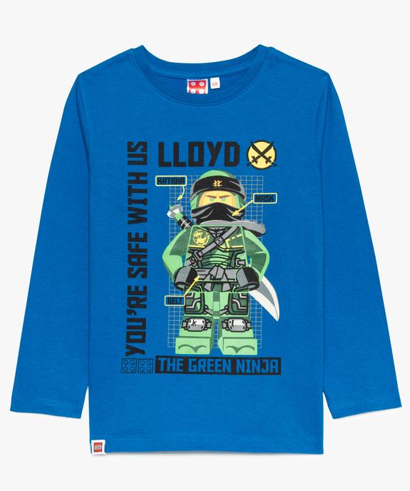 Tee-shirt garçon à manches longues avec motif Ninja - Lego vue2 - LEGO NINJAGO - GEMO
